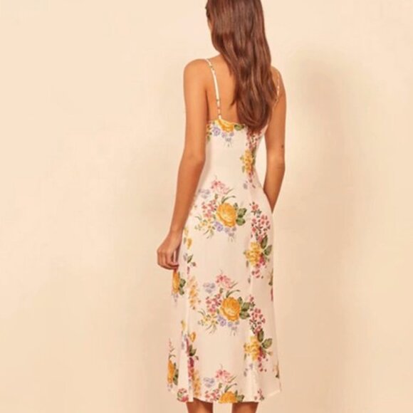 Reformation Boston Dress - Bouquet size 4 - Picture 4 of 7